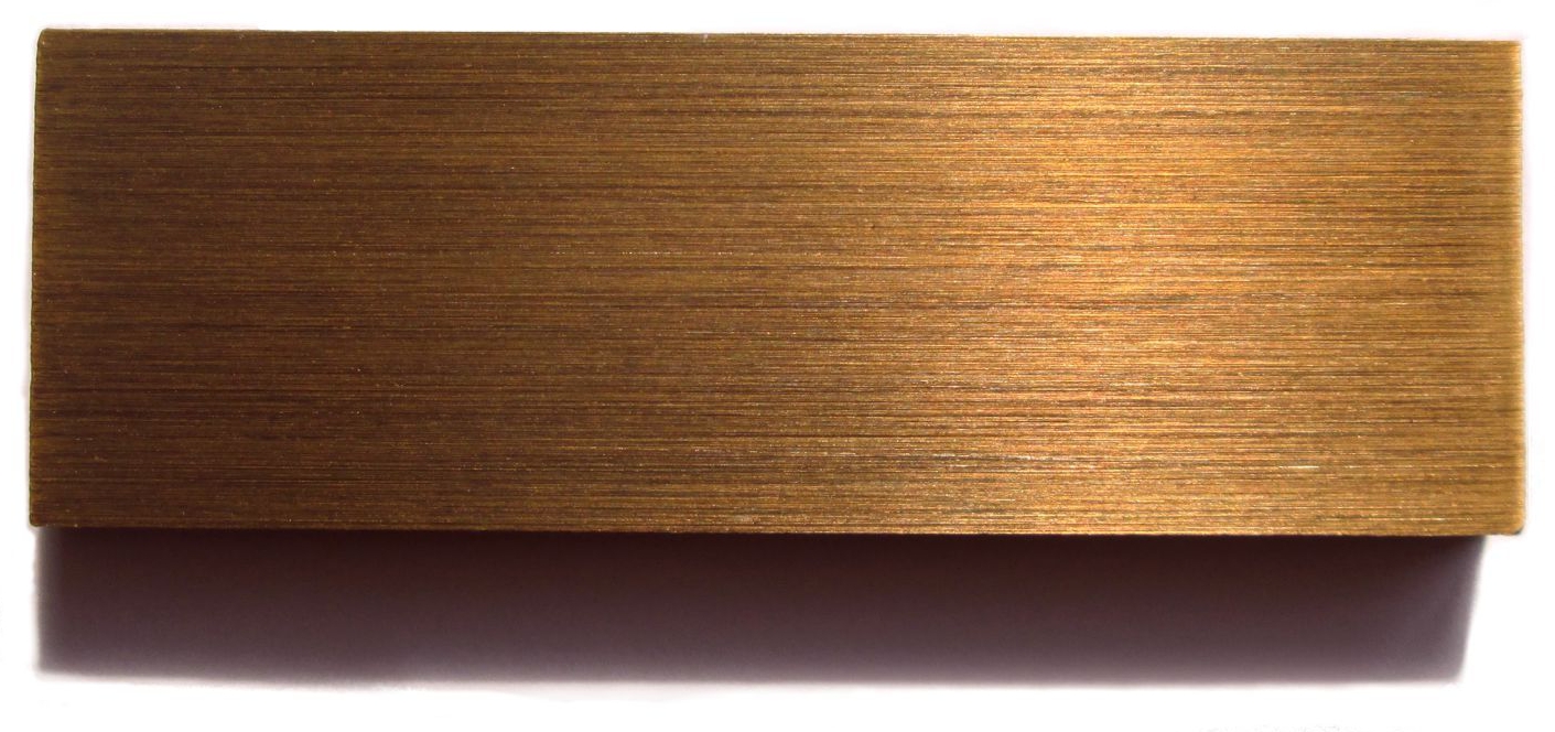 Bronze Letters With A Oxidized Finish METAL LETTERS