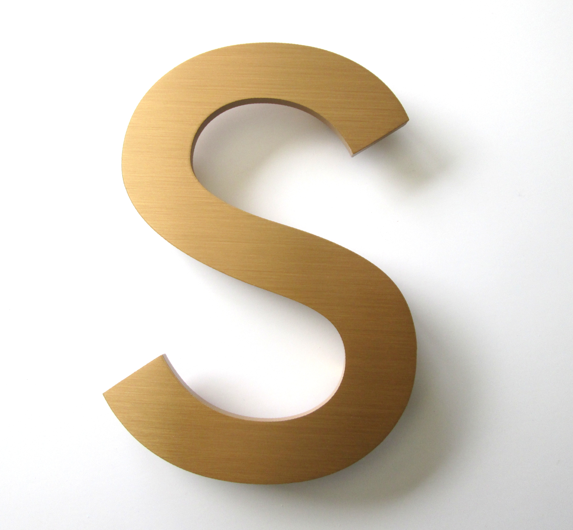 10mm Thick Bronze Letters METAL LETTERS