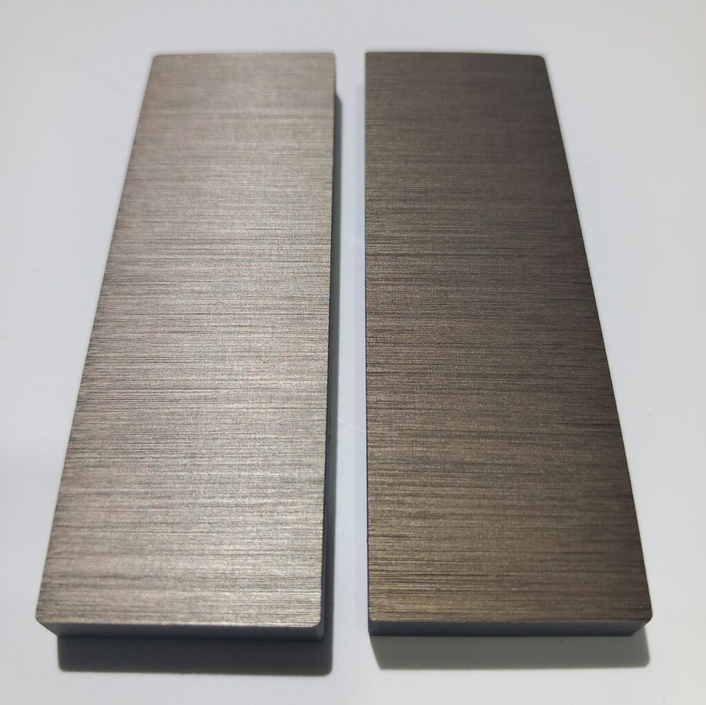 light bronze anodized aluminium